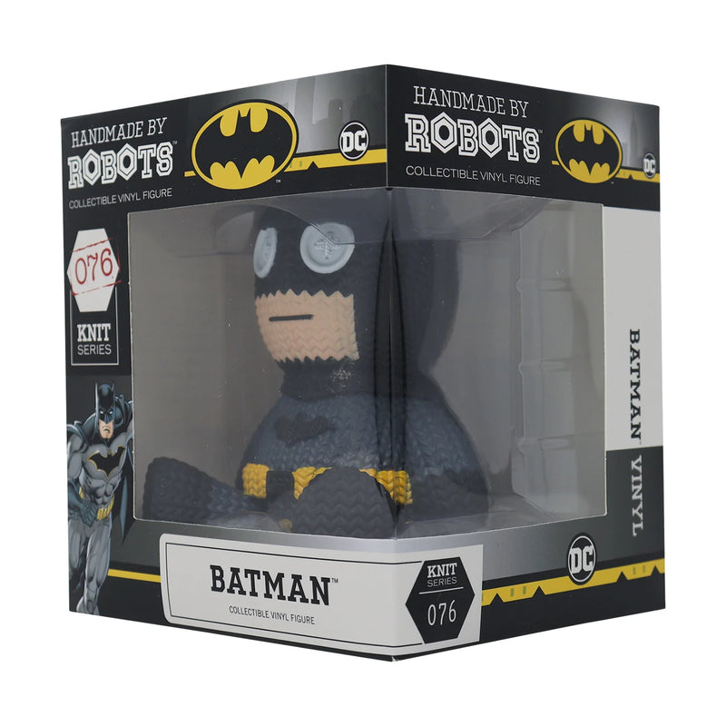DC Comics - Handmade By Robots Batman Black Suit Edition Collectible Vinyl Figure