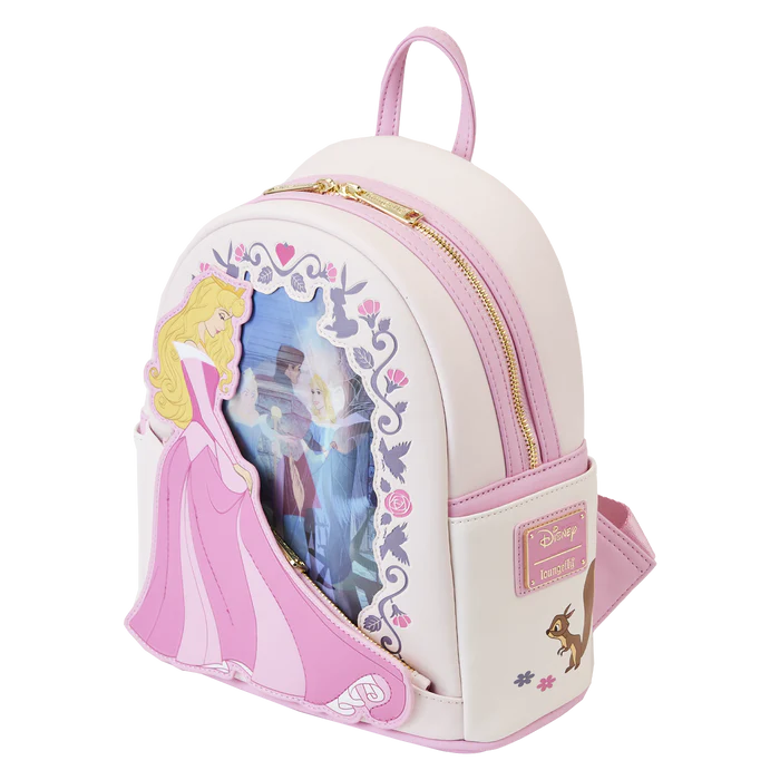 Disney - Loungefly Sleeping Beauty Lenticular Princess Series Mini Backpack