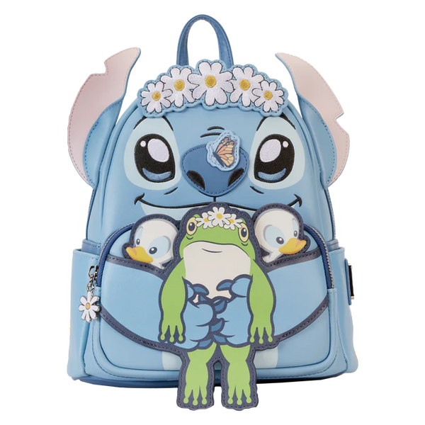 Disney - Loungefly Springtime Stitch Mini Backpack