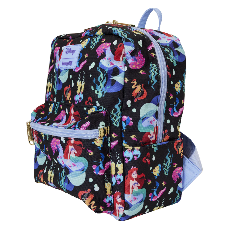 Disney - Loungefly The Little Mermaid Life is the Bubbles Nylon Mini Backpack