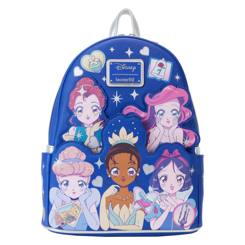 Disney - Loungefly Disney Princess Manga Style Mini Backpack