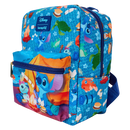 Disney - Loungefly Lilo and Stitch Camping Cuties Nylon Mini Backpack