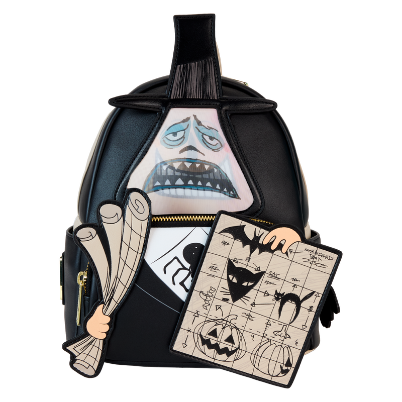 Disney - Loungefly The Nightmare Before Christmas Mayor with Plans Cosplay Lenticular Mini Backpack