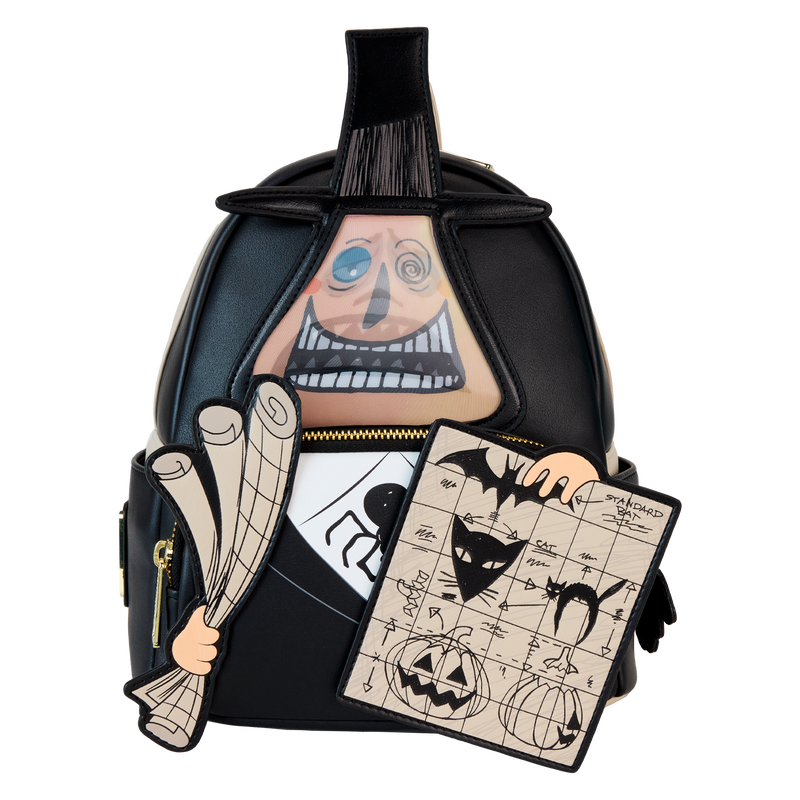 Disney - Loungefly The Nightmare Before Christmas Mayor with Plans Cosplay Lenticular Mini Backpack