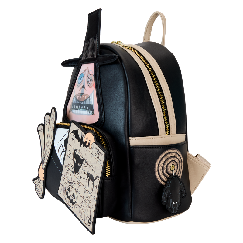 Disney - Loungefly The Nightmare Before Christmas Mayor with Plans Cosplay Lenticular Mini Backpack