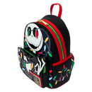 Disney - Loungefly The Nightmare Before Christmas Smiling Jack Skellington Light Up Mini Backpack