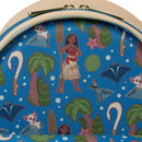Disney - Loungefly Moana Moving Palm Trees Mini Backpack