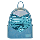 Disney - Loungefly Frozen Princess Elsa Glitter Sequin Cosplay Mini Backpack
