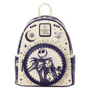 Disney - Loungefly Jack Skellington and Sally Night Sky The Nightmare Before Christmas Mini Backpack
