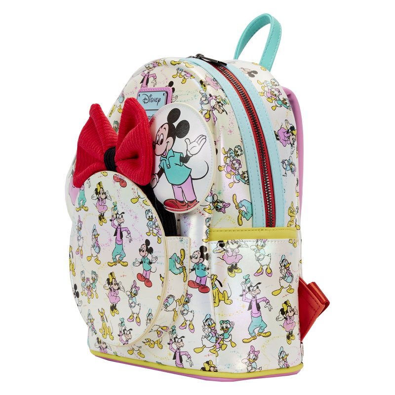 Disney - Loungefly Disney 100 AOP Loungefly Ear Holder Mini Backpack