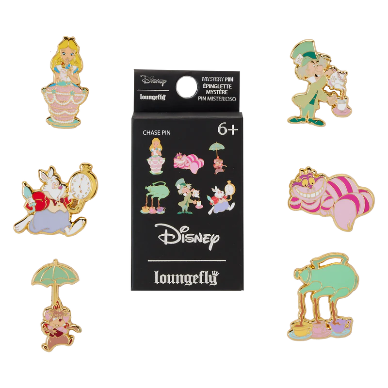 Disney - Loungefly Unbirthday Alice In Wonderland Blind Box Enamel Pin
