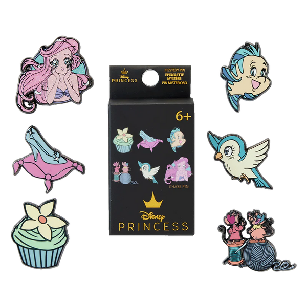 Disney - Loungefly Disney Princess Manga Style Blind Box Enamel Pin