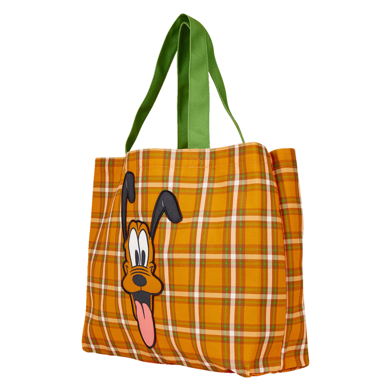 Disney - Loungefly Pluto 95th Anniversary Canvas Tote Bag