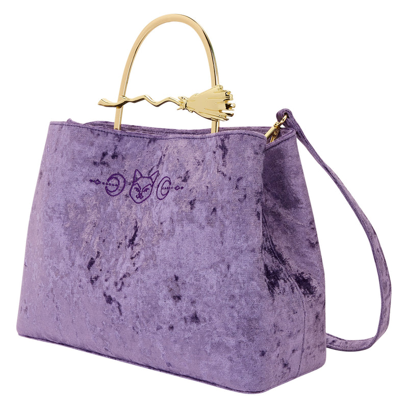 Disney - Loungefly Hocus Pocus Velvet Broom Handle Handbag