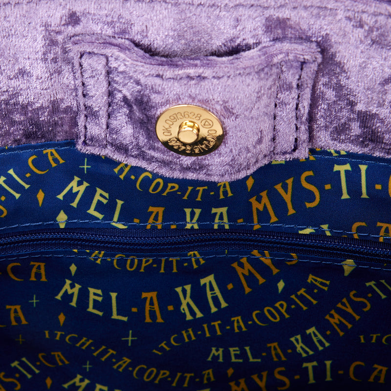 Disney - Loungefly Hocus Pocus Velvet Broom Handle Handbag