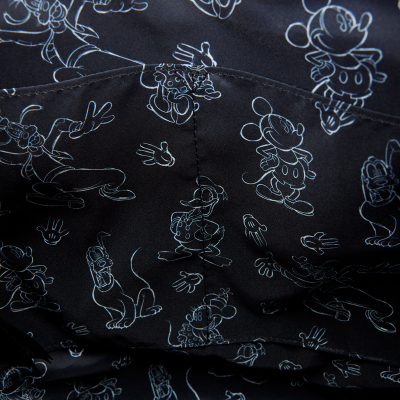 Disney - Loungefly Minnie Mouse Artist Sketch Convertible Backpack & Tote Bag