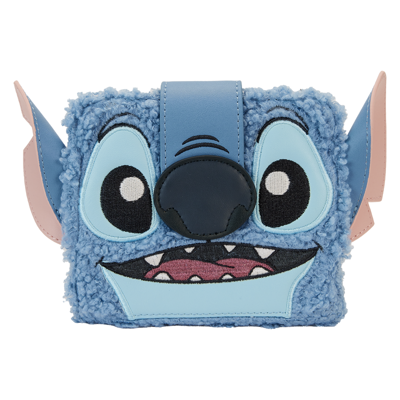 Disney - Loungefly Stitch Devil Plush Plush Bifold Purse