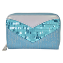 Disney - Loungefly Frozen Princess Elsa Glitter Sequin Zip Around Purse