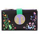 Wicked - Loungefly Glinda & Elphaba Floral & Lace Flap Purse