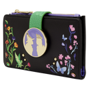 Wicked - Loungefly Glinda & Elphaba Floral & Lace Flap Purse