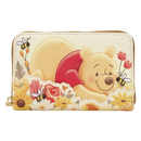 Disney - Loungefly Winnie The Pooh Bees and Flowers Zip Purse