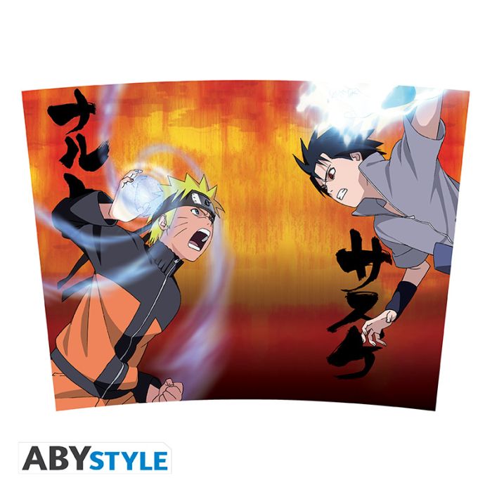 Naruto - Travel Mug Naruto Vs Sasuke