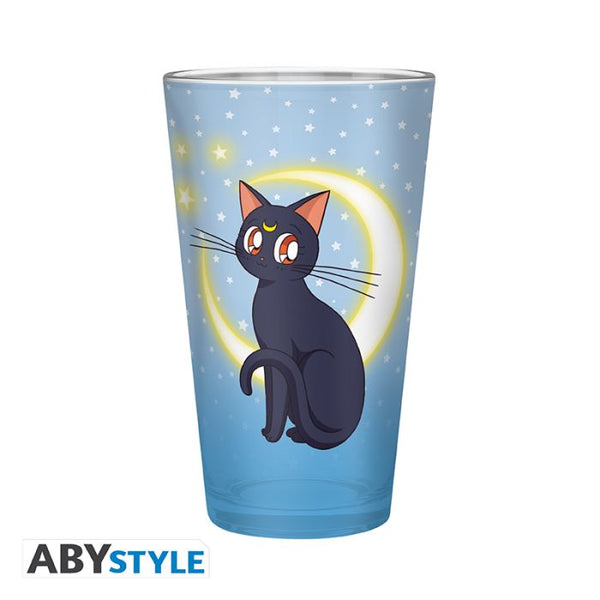 Sailor Moon - Luna & Artemis Large Glass