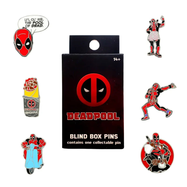 Marvel - Loungefly Deadpool Blind Box Pins