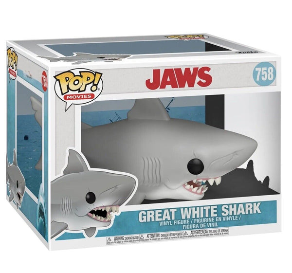 Pop! Movies: Jaws Pop! Vinyl Figure - Great White Shark 6”