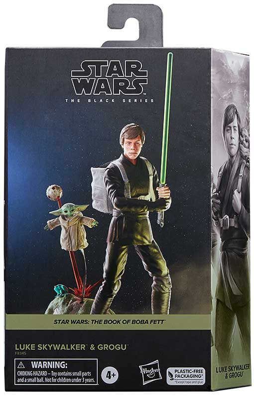Star Wars - The Book of Boba Fett Black Series Luke Skywalker And Grogu