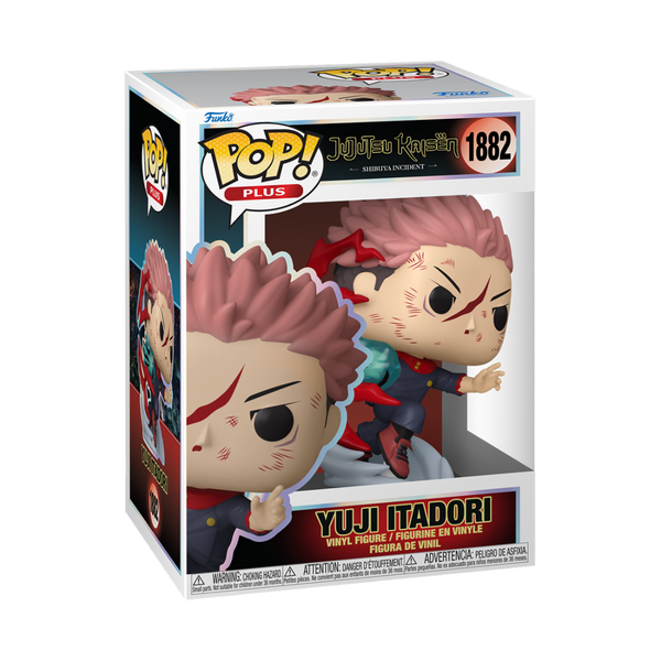 Pop! Animation: Jujutsu Kaisen Pop! Vinyl Figure - Yuji Itadori