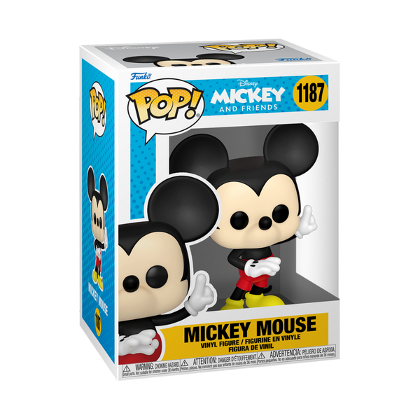 Pop! Disney: Disney Classics Pop! Vinyl Figure - Mickey Mouse