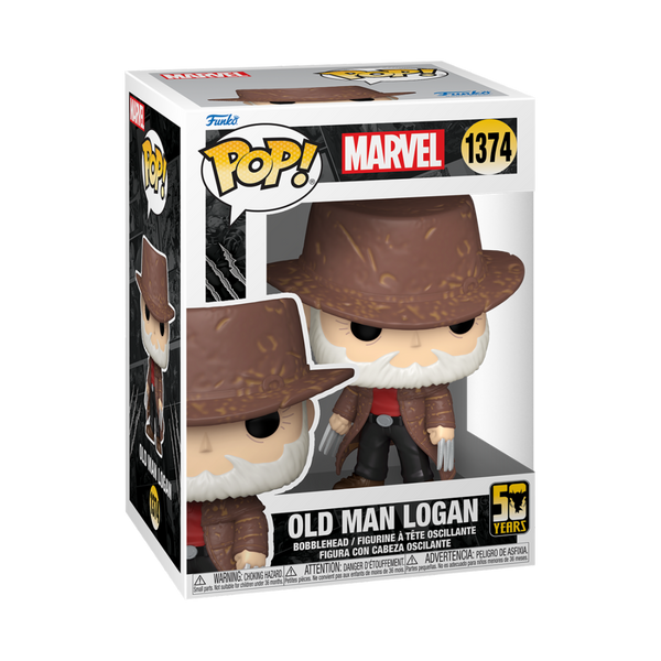 Pop! Marvel: Wolverine 50th Pop! Vinyl Figure - Ultimate Old Man Logan