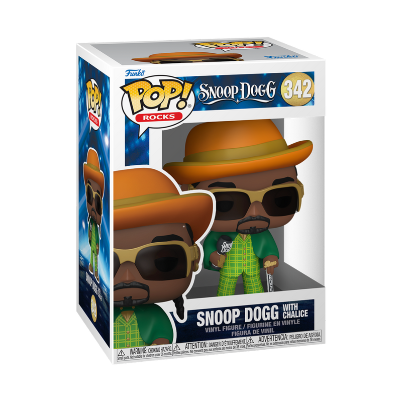 Pop! Rocks: Snoop Dogg Pop! Vinyl Figure -  Snoop Dogg w/Chalice