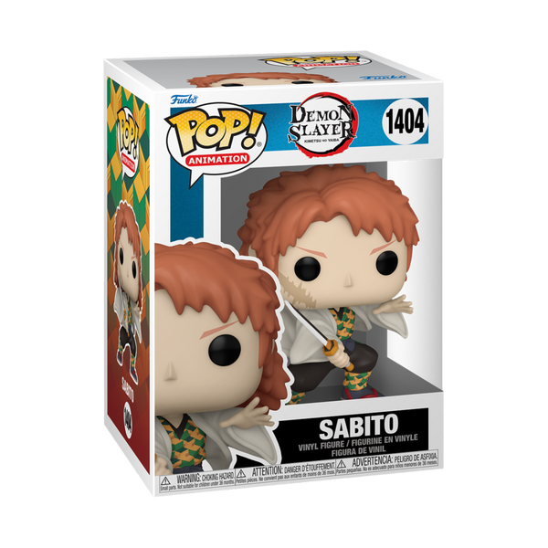 Pop! Animation: Demon Slayer Pop! Vinyl Figure - Sabito (No Mask)