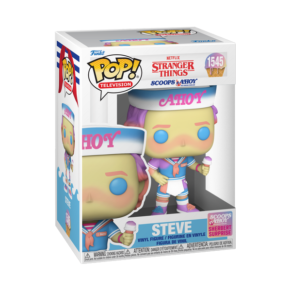 Pop! Television: Stranger Things Pop! Vinyl Figure - Steve (Scoops Ahoy)