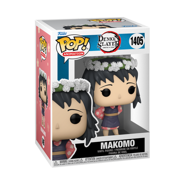 Pop! Animation: Demon Slayer Pop! Vinyl Figure - Makomo(Flower Headdress)