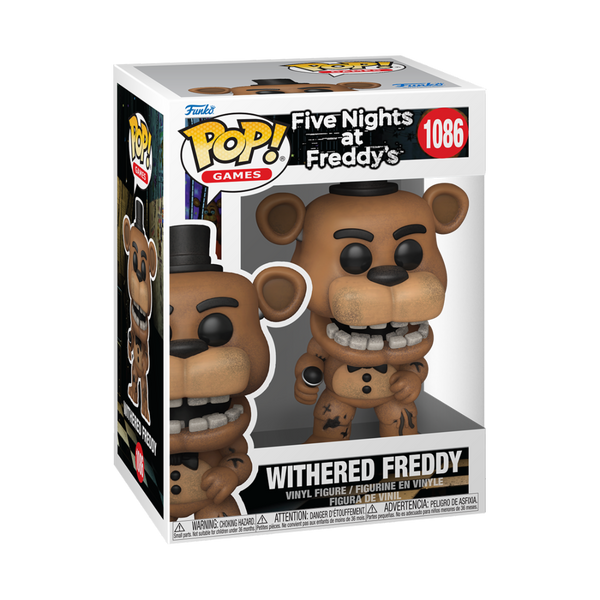 Pop! Games: Five Nights At Freddy’s Pop! Vinyl Figure - Withered Freddy