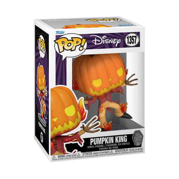 Pop! Disney: A Nightmare Before Christmas Pop! Vinyl Figure - 30th Anniversary Pumpkin King