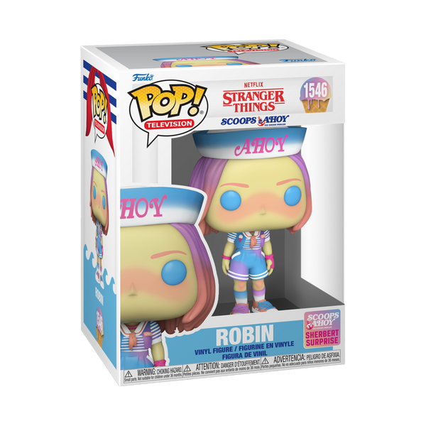 Pop! Television: Stranger Things Pop! Vinyl Figure - Robin (Scoops Ahoy)