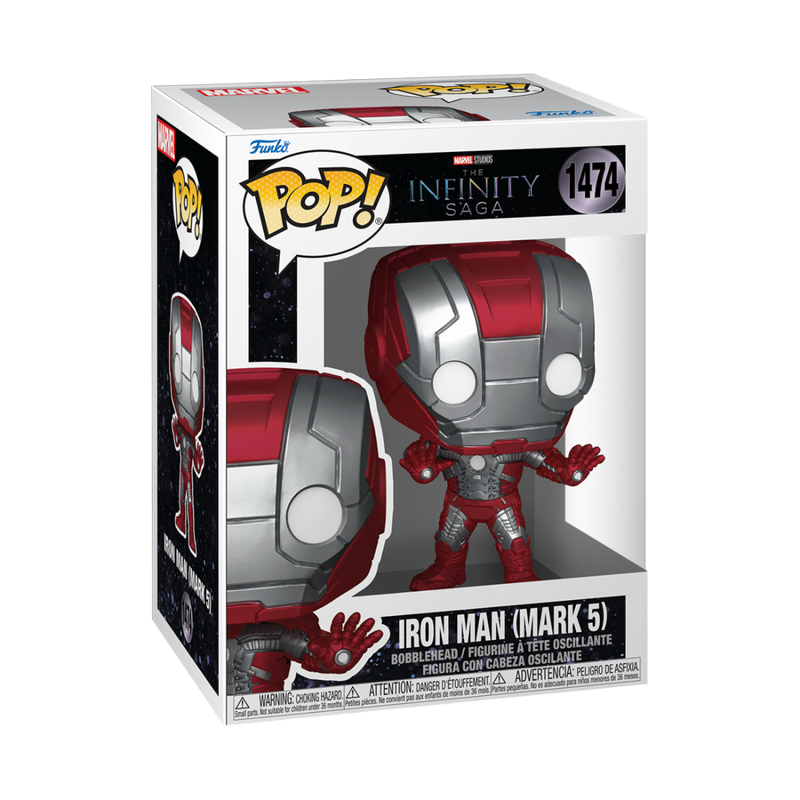 Pop! Marvel: The infinity Saga Pop! Vinyl Figure - Iron Man Mark 5