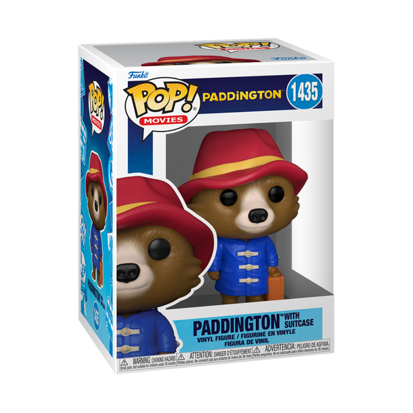 Pop! Movies: Paddington Pop! Vinyl Figure - Paddington Bear With Suitcase