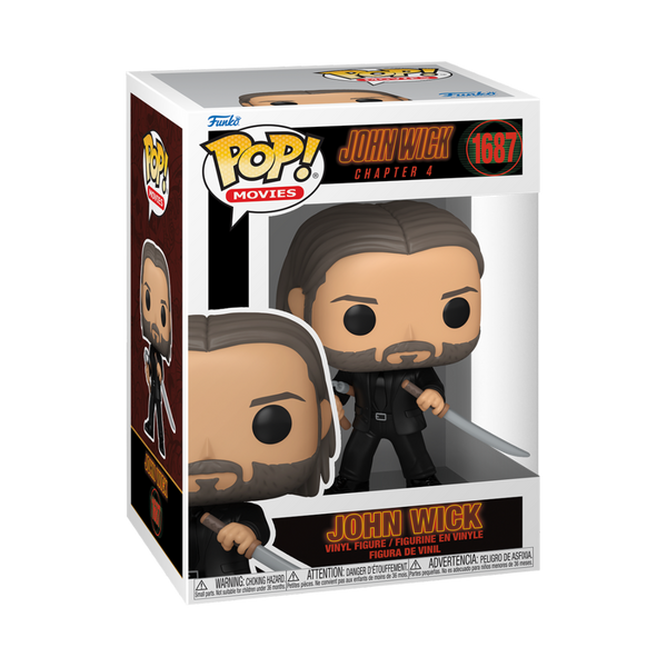 Pop! Movies: John Wick Chapter 4 Pop! Vinyl Figure - John Wick