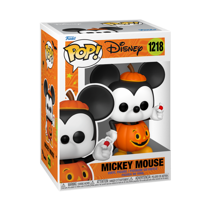 Pop! Disney: Disney Halloween Pop! Vinyl Figure - Mickey Trick or Treat