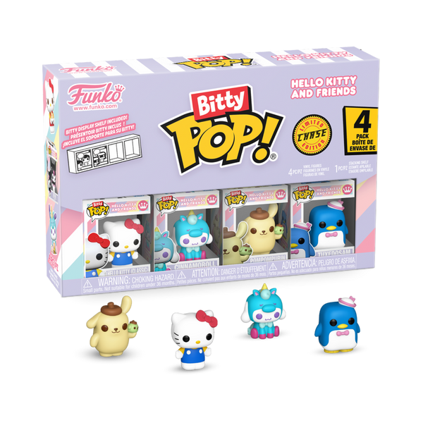 Sanrio - Funko Bitty Pop! Hello Kitty and Friends Series 1 Hello Kitty 4 Pack