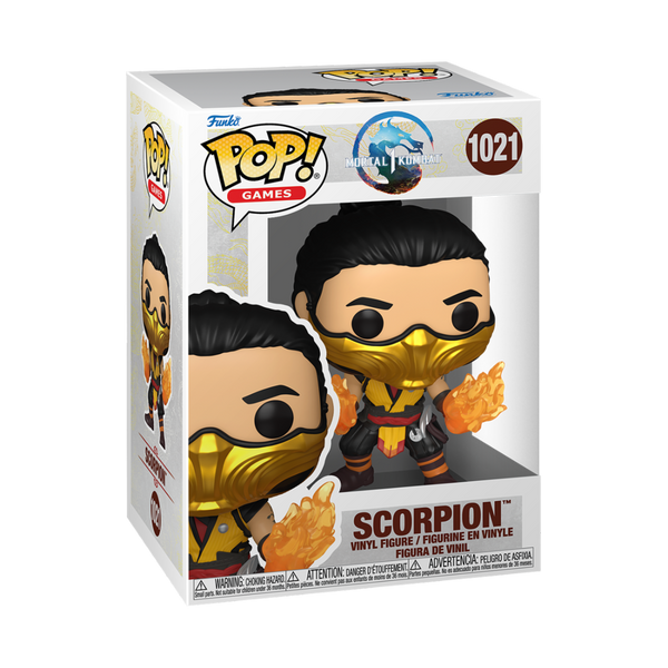 Pop! Games: Mortal Kombat Pop! Vinyl Figure - Scorpion
