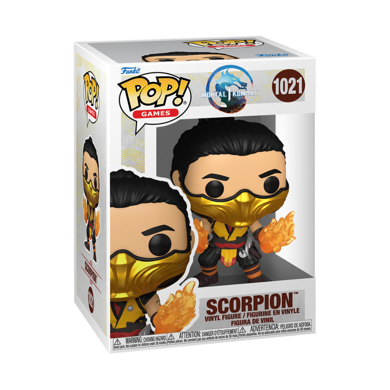 Pop! Games: Mortal Kombat Pop! Vinyl Figure - Scorpion