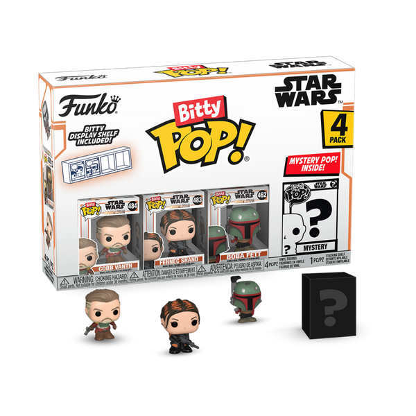 Star Wars - Funko Bitty Pop! The Mandalorian Series 4 Marshall 4 Pack