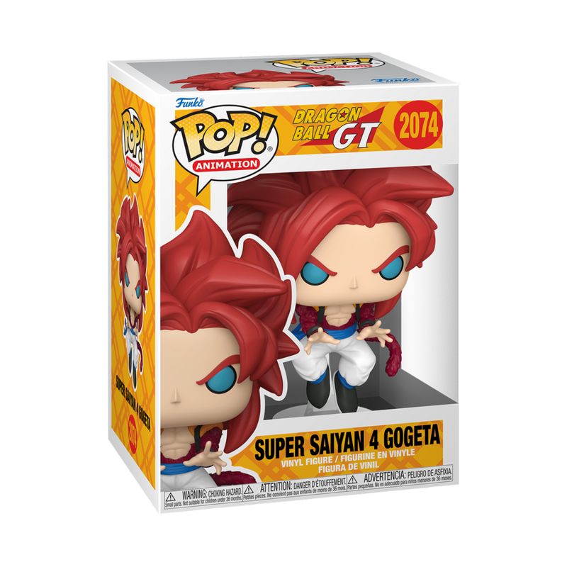 Pop! Animation: Dragon Ball GT Pop! Vinyl Figure - Super Saiyan 4 Gogeta