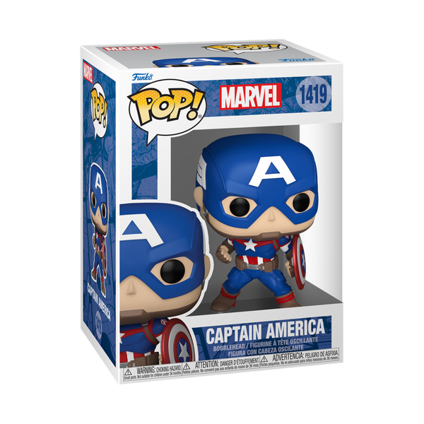 Pop! Marvel: Marvel New Classics Pop! Vinyl Figure - Captain America